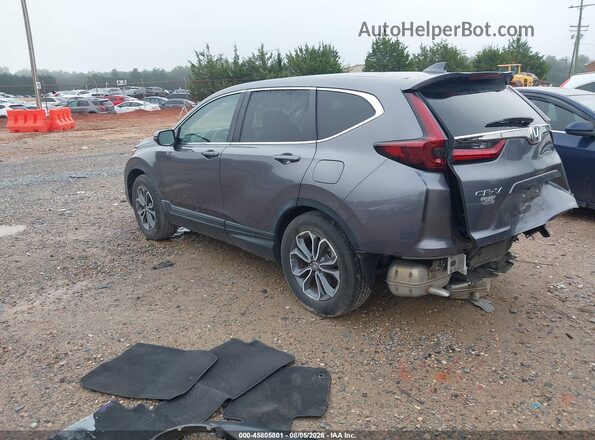 7FARW1H88LE030072 2020 HONDA CR-V Gray Rear left