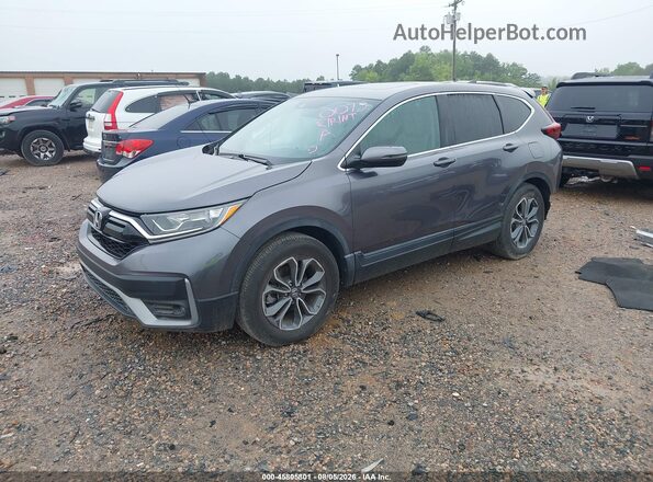 7FARW1H88LE030072 2020 HONDA CR-V Gray Front left
