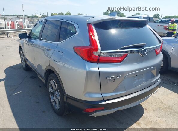 7FARW1H89HE009934 2017 HONDA CR-V Серебряный Задняя левая четверть