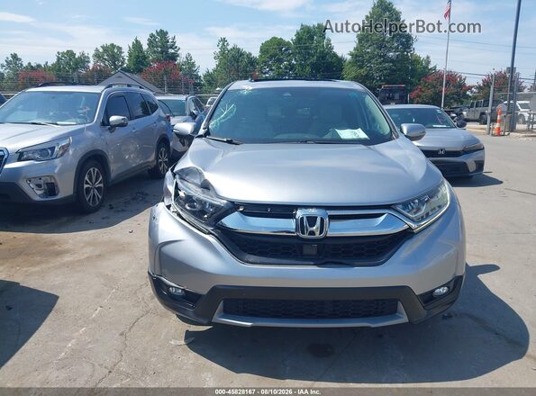 7FARW1H89HE009934 2017 HONDA CR-V Серебряный Вид щитка приборов