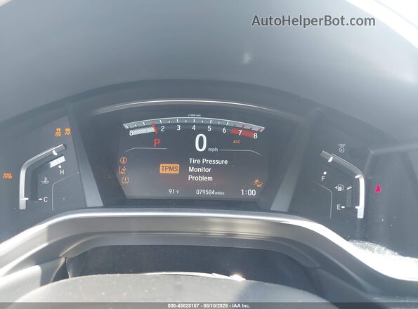 7FARW1H89HE009934 2017 HONDA CR-V Серебряный Вид задних сидений