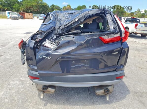 7FARW1H89HE037720 2017 HONDA CR-V Gray Вид ззаду