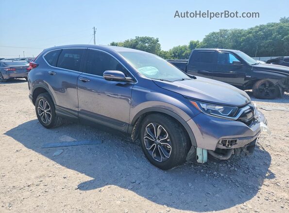 7FARW1H89NE022775 2022 HONDA CR-V Blue Przód prawy