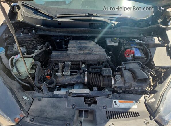 7FARW1H89NE022775 2022 HONDA CR-V Blue Widok wnętrza z tyłu