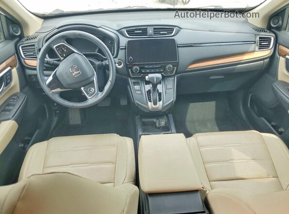 7FARW1H8XKE021436 2019 HONDA CR-V White Widok deski rozdzielczej