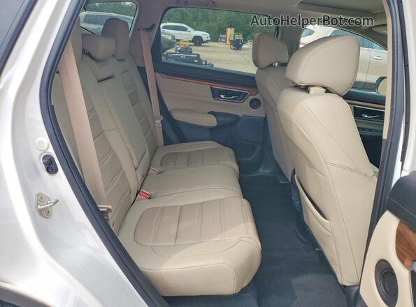 7FARW1H8XKE021436 2019 HONDA CR-V White Widok tylnych siedzeń