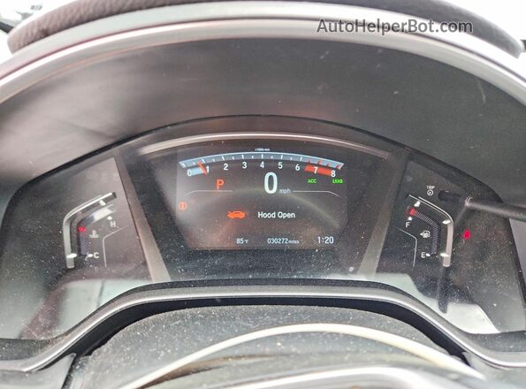 7FARW1H8XNE024972 2022 HONDA CR-V Gray Widok zestawu wskaźników