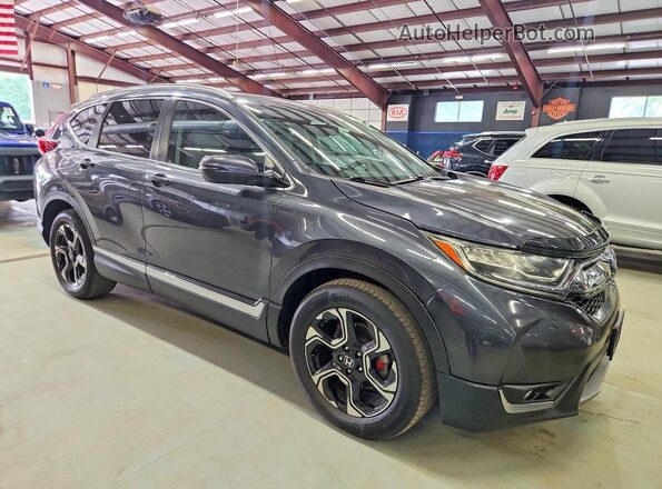 7FARW1H91KE006879 2019 HONDA CR-V Gray Առջևի աջ