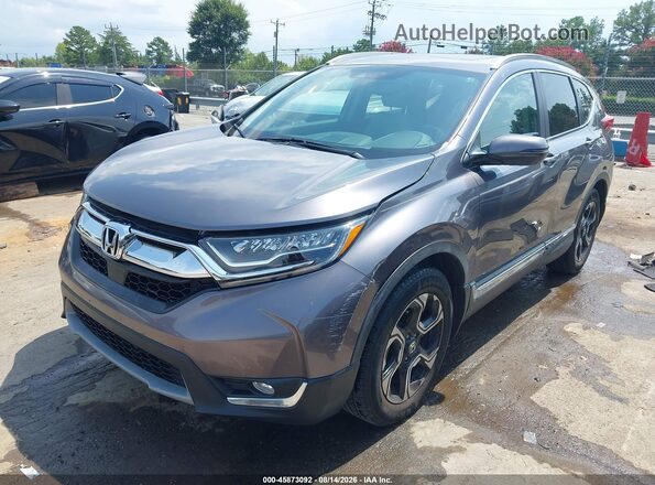 7FARW1H93HE025149 2017 HONDA CR-V Gray Przód lewy