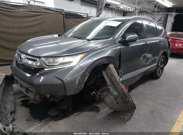 7FARW1H95HE034984 2017 HONDA CR-V Gray Передня ліва чверть