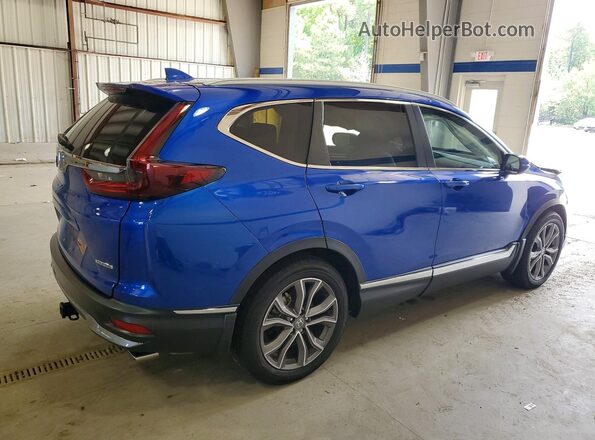 7FARW1H95ME004958 2021 HONDA CR-V Blue Задня права чверть