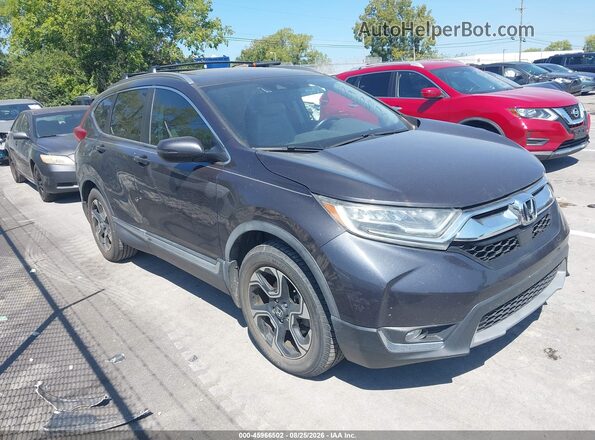 7FARW1H98HE033327 2017 HONDA CR-V Черный Вид задней части салона