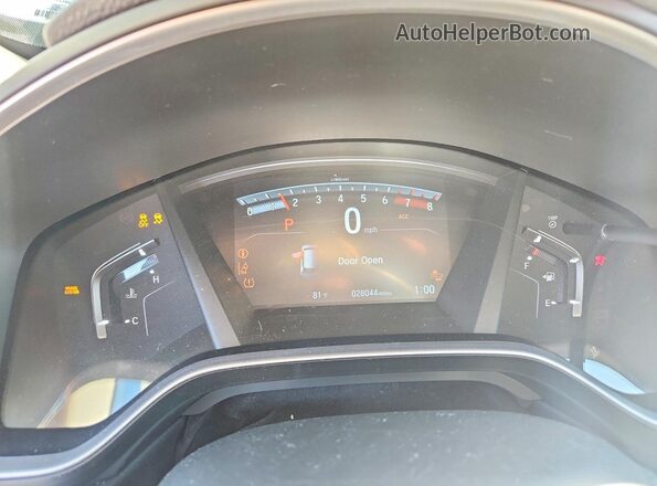 7FARW1H9XME002896 2021 HONDA CR-V Белый Вид щитка приборов