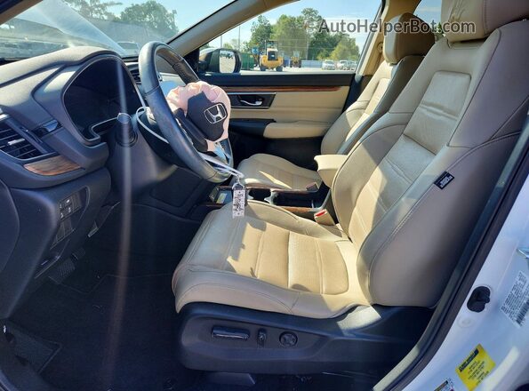 7FARW1H9XME002896 2021 HONDA CR-V Белый Вид салона спереди