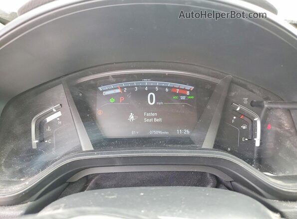 7FARW2H24LE004263 2020 HONDA CR-V White Սարքավորումների վահանակի տեսք