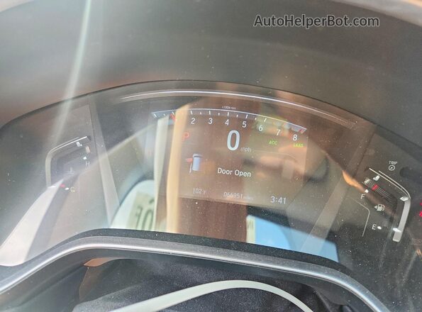 7FARW2H50KE049449 2019 HONDA CR-V Burgundy Widok zestawu wskaźników
