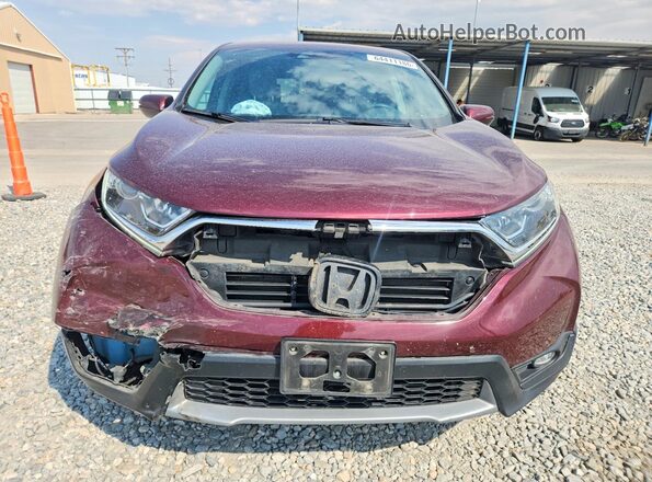 7FARW2H50KE049449 2019 HONDA CR-V Burgundy Widok z przodu