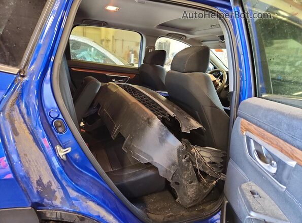 7FARW2H50ME000108 2021 HONDA CR-V Blue Vista interior trasera