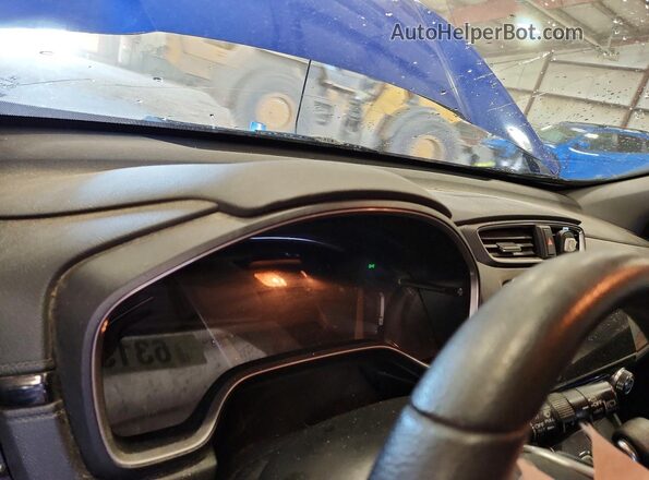 7FARW2H50ME000108 2021 HONDA CR-V Blue Vista del cuadro de instrumentos