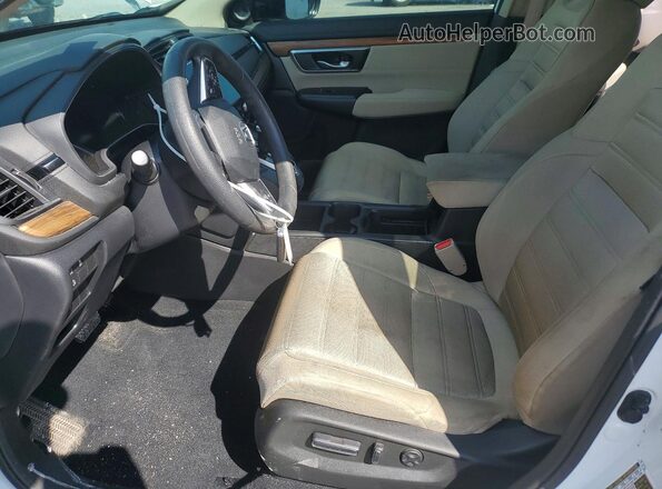 7FARW2H50NE018688 2022 HONDA CR-V White Widok wnętrza z przodu