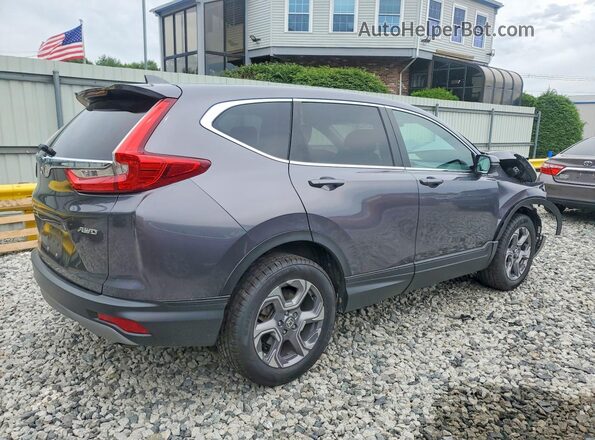 7FARW2H51JE016507 2018 HONDA CR-V Gray Rear right