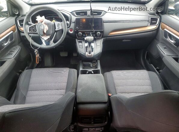 7FARW2H51JE016507 2018 HONDA CR-V Gray Dashboard view