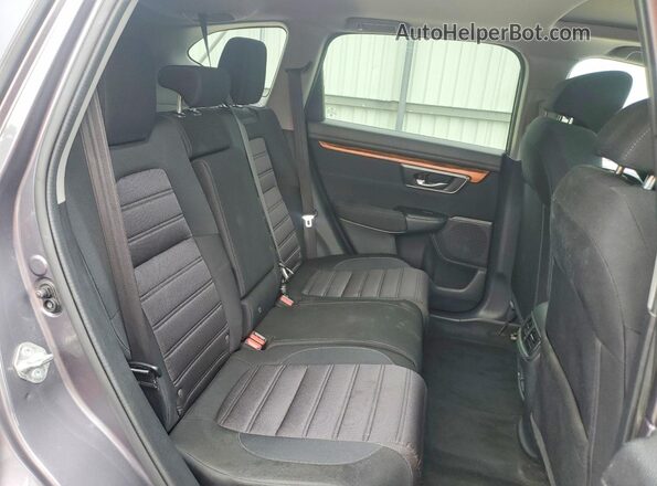 7FARW2H51JE016507 2018 HONDA CR-V Gray Rear interior view