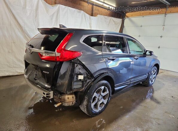 7FARW2H51JE076478 2018 HONDA CR-V Charcoal Rear right