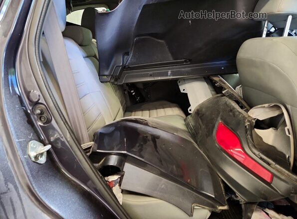 7FARW2H51JE076478 2018 HONDA CR-V Charcoal Rear interior view
