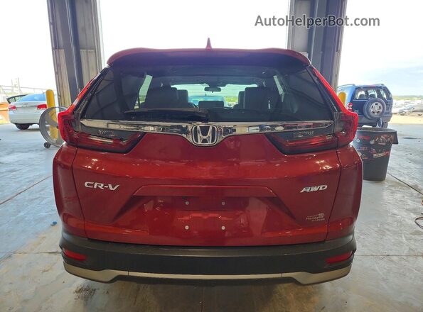 7FARW2H51LE007390 2020 HONDA CR-V Red უკანა ხედი