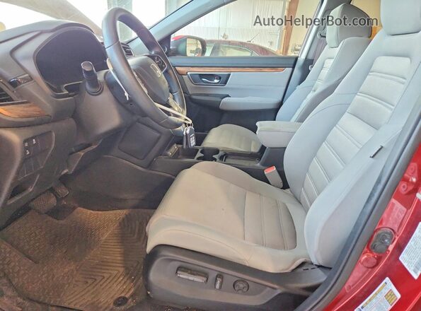 7FARW2H51LE007390 2020 HONDA CR-V Red წინა სალონის ხედი