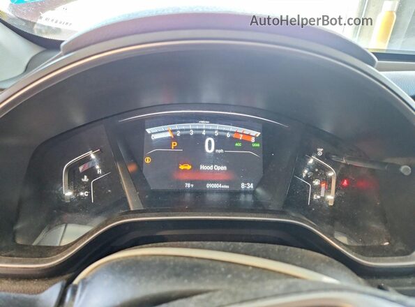 7FARW2H51LE007390 2020 HONDA CR-V Red ხელსაწყოთა პანელის ხედი