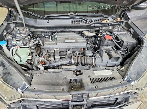 7FARW2H52JE016323 2018 HONDA CR-V Gray Vista interior trasera