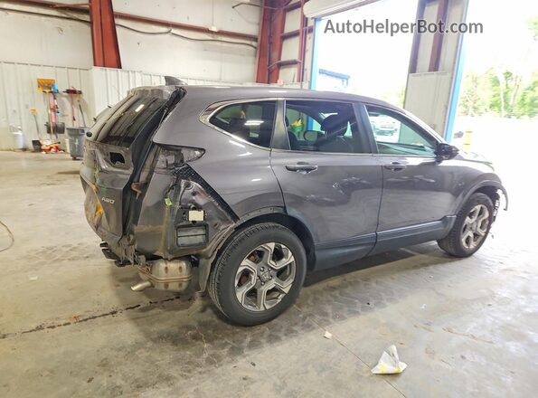 7FARW2H52JE016323 2018 HONDA CR-V Gray Trasero derecho