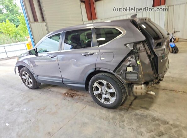 7FARW2H52JE016323 2018 HONDA CR-V Gray Trasero izquierdo