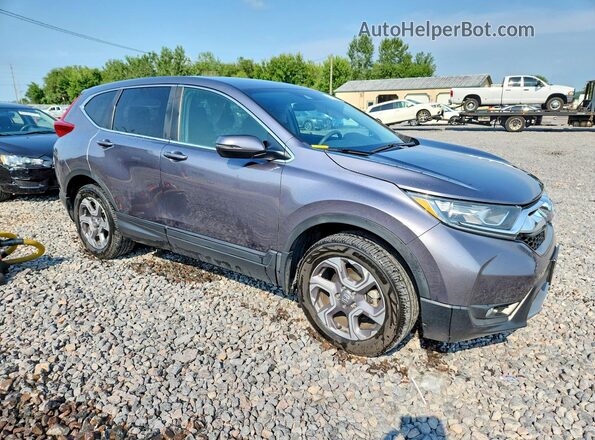 7FARW2H52JE073847 2018 HONDA CR-V Gray Przód prawy