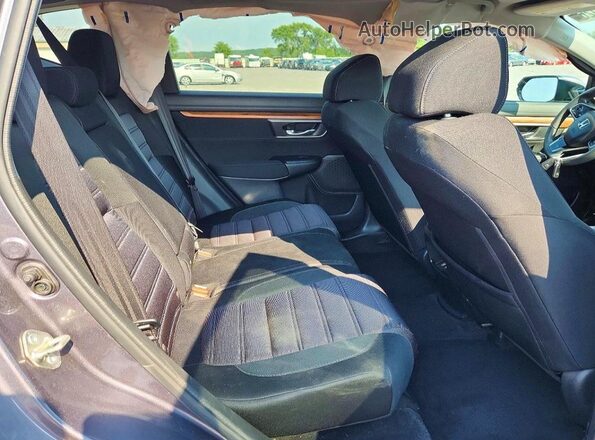 7FARW2H52JE073847 2018 HONDA CR-V Gray Widok wnętrza z tyłu