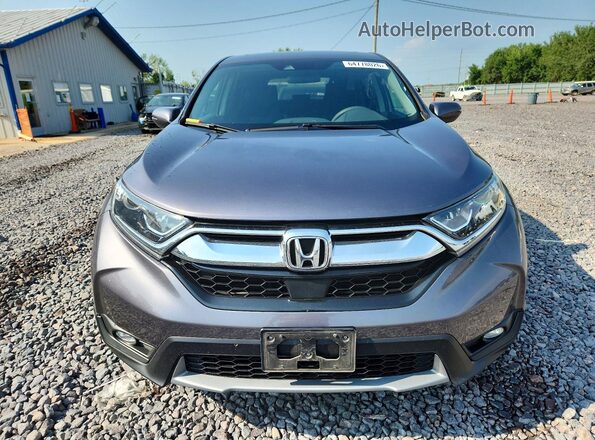 7FARW2H52JE073847 2018 HONDA CR-V Gray Widok z przodu
