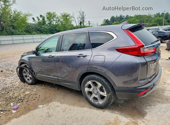 7FARW2H52KE048349 2019 HONDA CR-V Gray Rear left