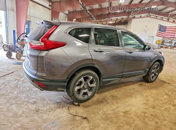 7FARW2H53JE006013 2018 HONDA CR-V Gray Trasero derecho
