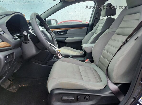 7FARW2H53JE026164 2018 HONDA CR-V Charcoal წინა სალონის ხედი