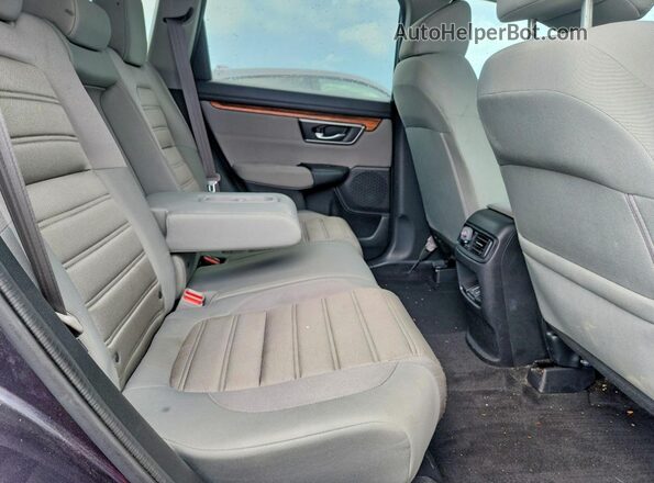 7FARW2H53JE026164 2018 HONDA CR-V Charcoal უკანა სავარძლების ხედი