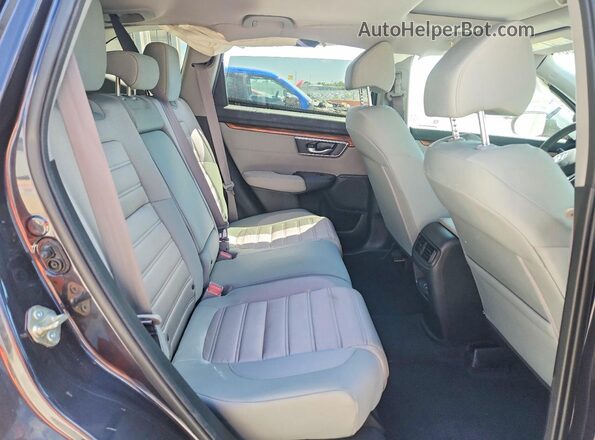 7FARW2H53KE059943 2019 HONDA CR-V Black Вид задньої частини салону
