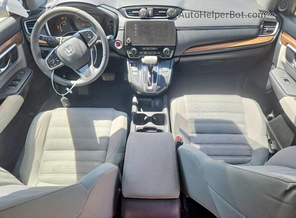 7FARW2H53KE059943 2019 HONDA CR-V Black Вид панелі приладів