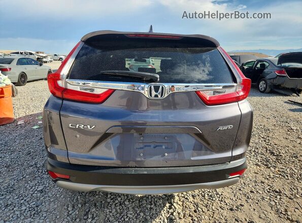 7FARW2H53KE063877 2019 HONDA CR-V Gray უკანა ხედი