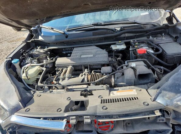 7FARW2H53KE063877 2019 HONDA CR-V Gray უკანა სალონის ხედი