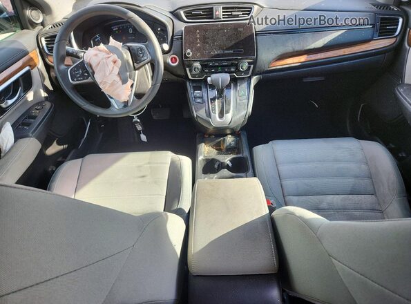 7FARW2H53KE063877 2019 HONDA CR-V Gray წინა პანელის ხედი