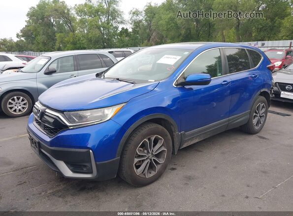 7FARW2H53LE007441 2020 HONDA CR-V Blue Front left