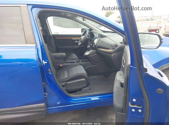 7FARW2H53LE007441 2020 HONDA CR-V Blue Front interior view