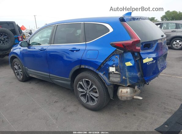 7FARW2H53LE007441 2020 HONDA CR-V Blue Rear left
